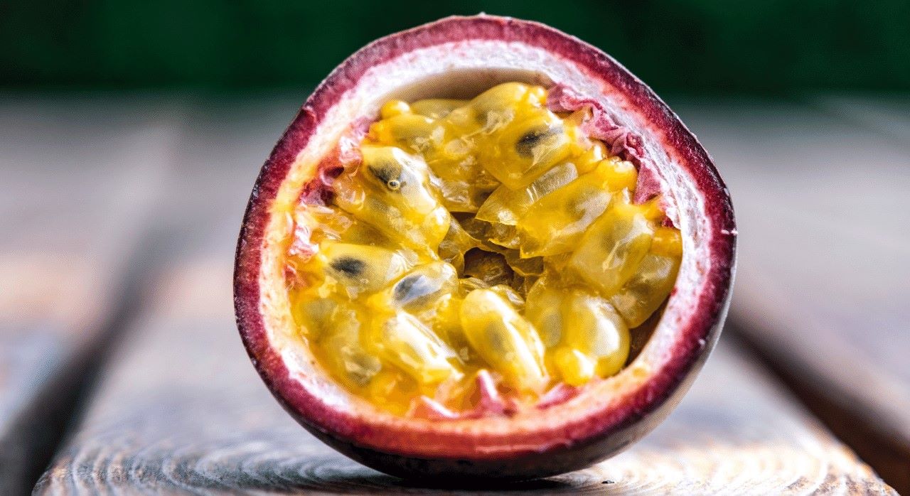 Passion fruit can be used as a preservative food coating