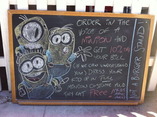 How about Ordering in a Funny Voice to get Discounts in a Restaurant?