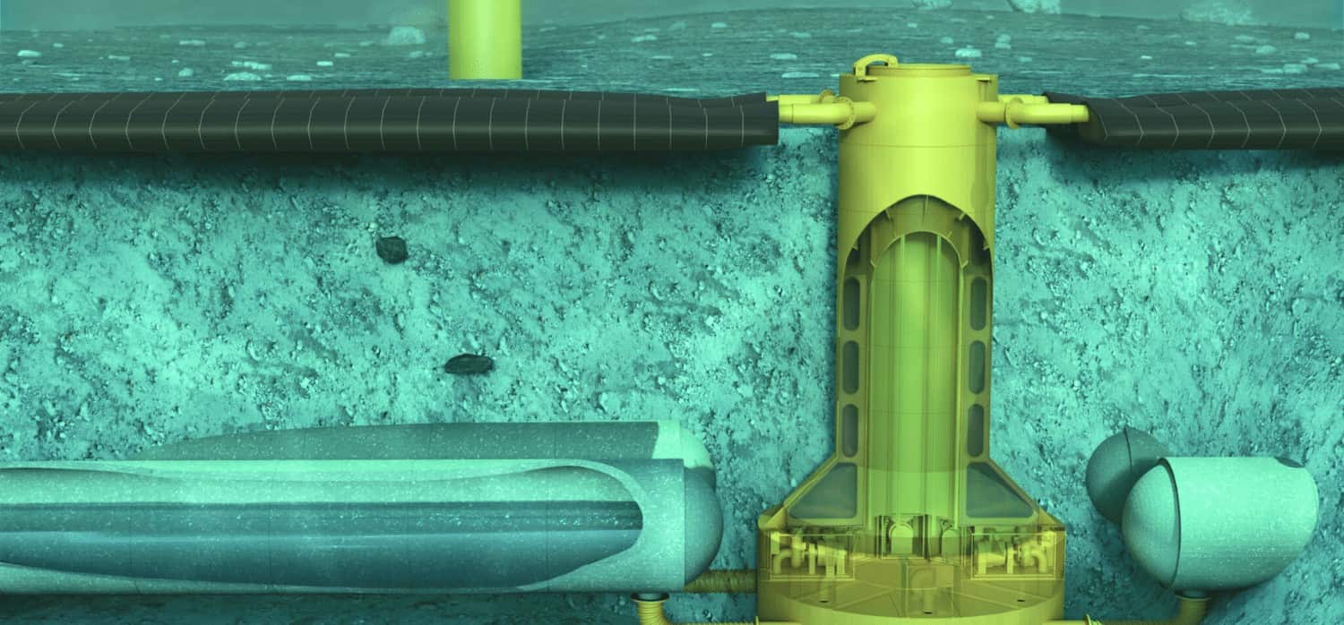 ENERGY STORAGE SYSTEM AT THE BOTTOM OF THE SEA