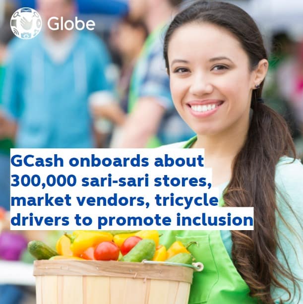 GCash onboards about 300,000 sari-sari stores, market vendors, tricycle drivers to promote inclusion